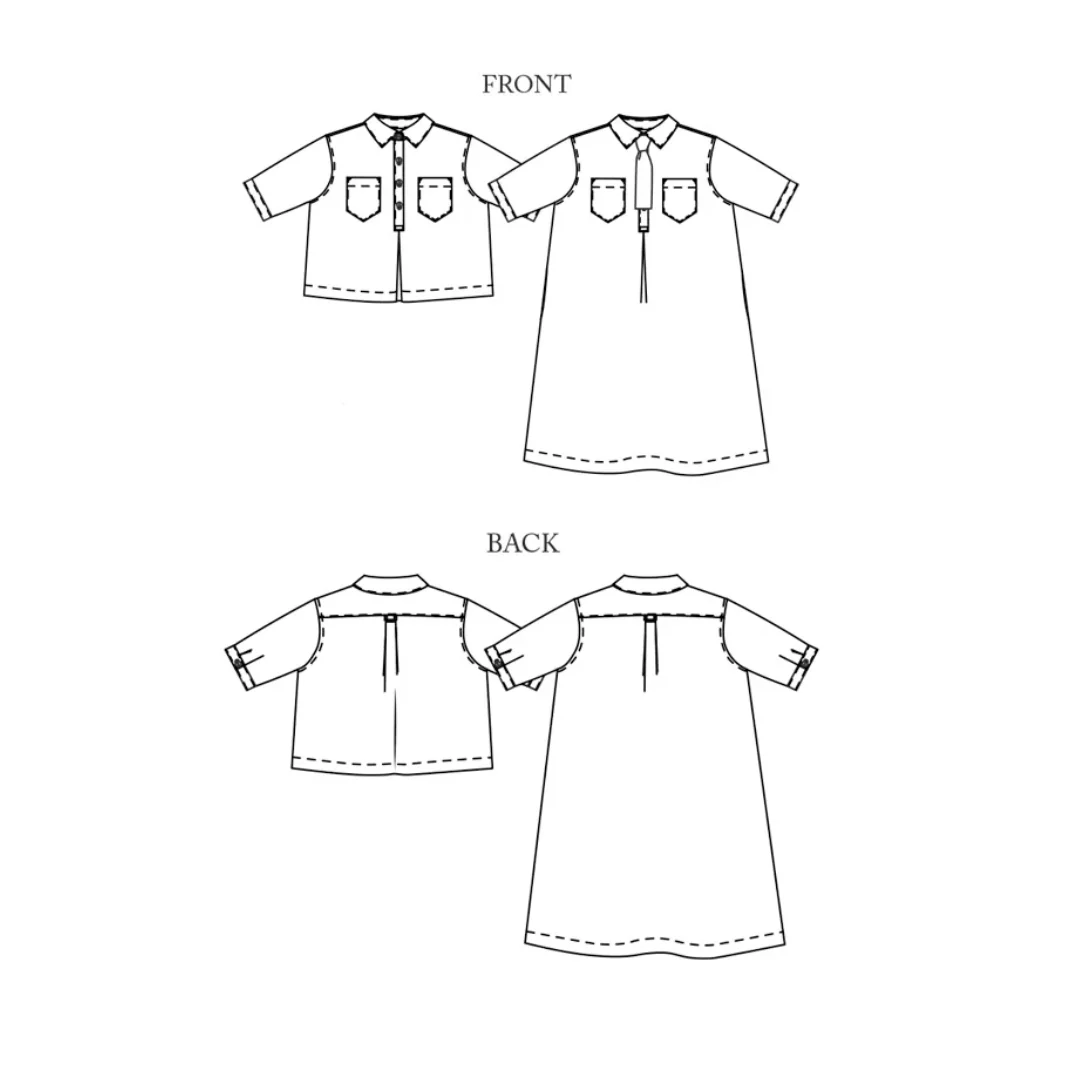 Merchant & Mills The Scout Shirt/Dress UK6-28 - PDF Pattern - Image 12