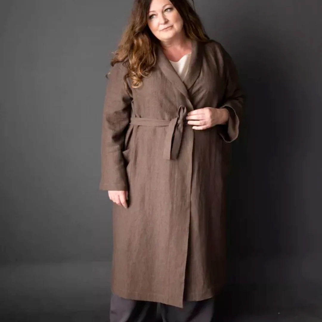 Merchant & Mills The Sunday Dressing Gown XXS - XXL - PDF Pattern - Image 6
