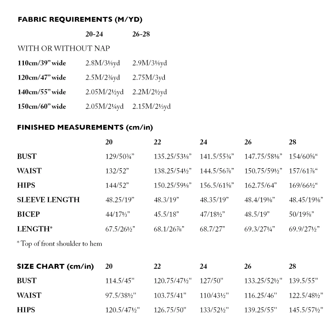 Merchant & Mills The Top 64 UK8-28 - PDF Pattern - Image 12