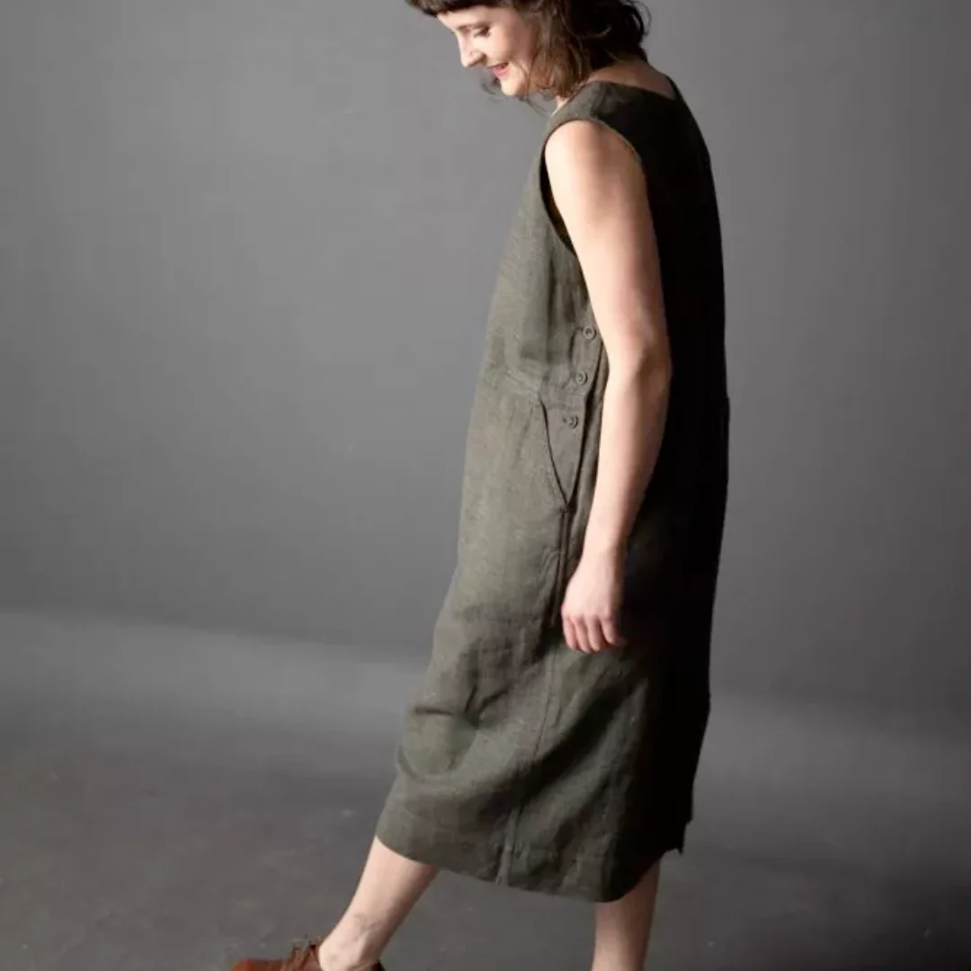 Merchant & Mills The Whittaker Pinafore - UK6-18.- PDF Pattern - Image 10