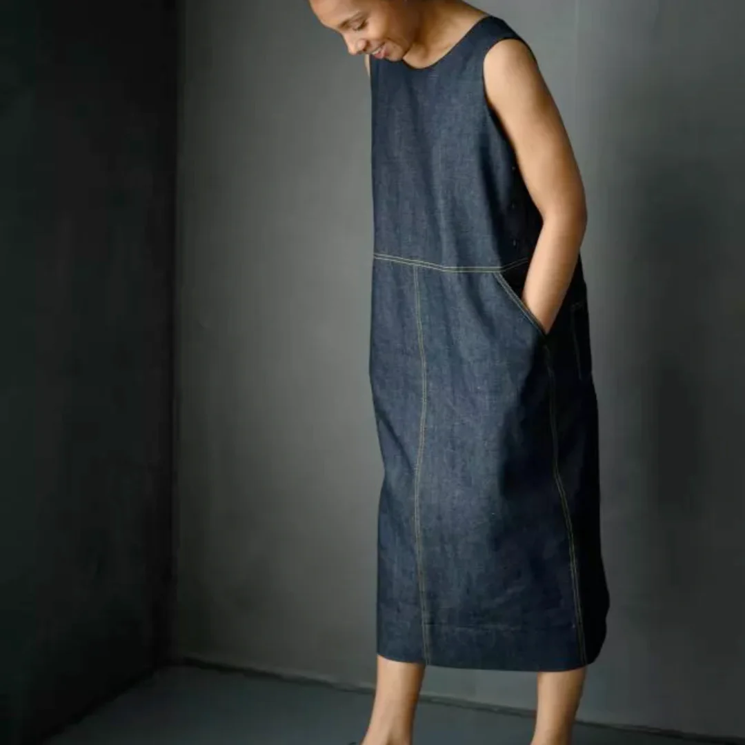 Merchant & Mills The Whittaker Pinafore - UK6-18.- PDF Pattern - Image 3