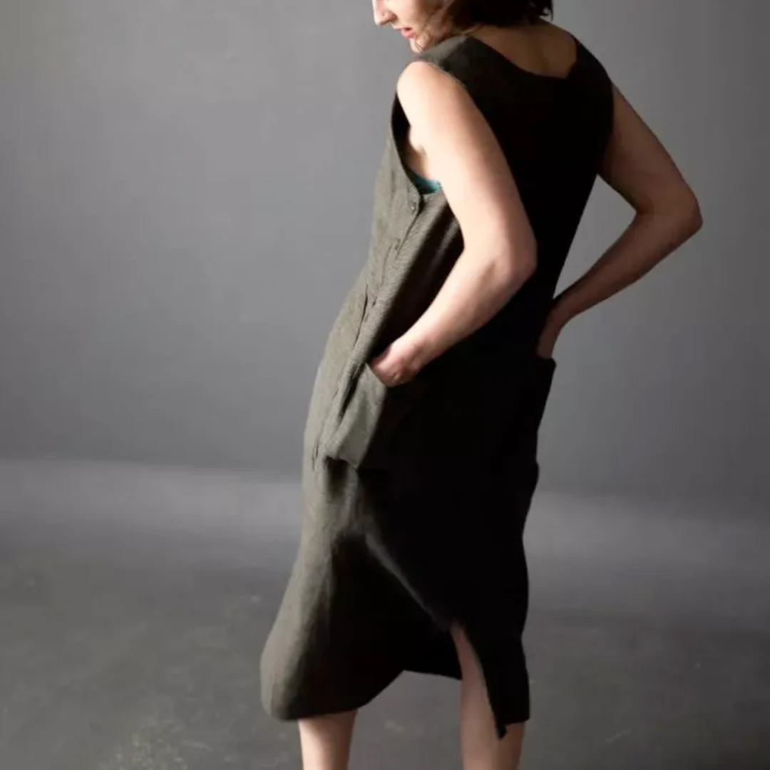 Merchant & Mills The Whittaker Pinafore - UK6-18.- PDF Pattern - Image 9