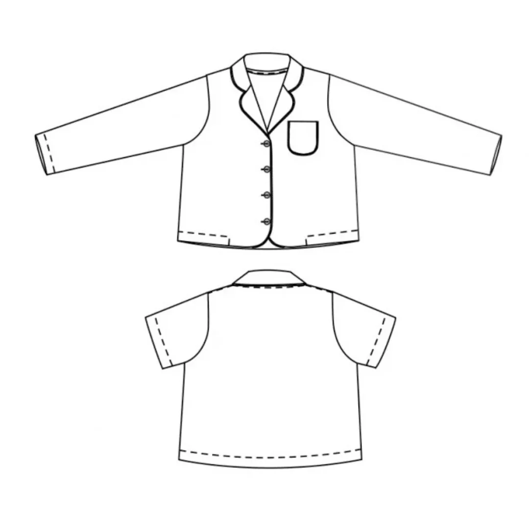 Merchant & Mills The Winnie Pyjama UK6-18 - PDF Pattern - Image 15