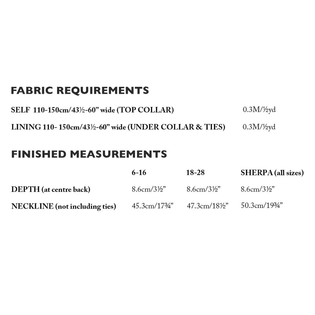 Merchant & Mills Willamina Collar One Size - PDF Pattern - Image 5