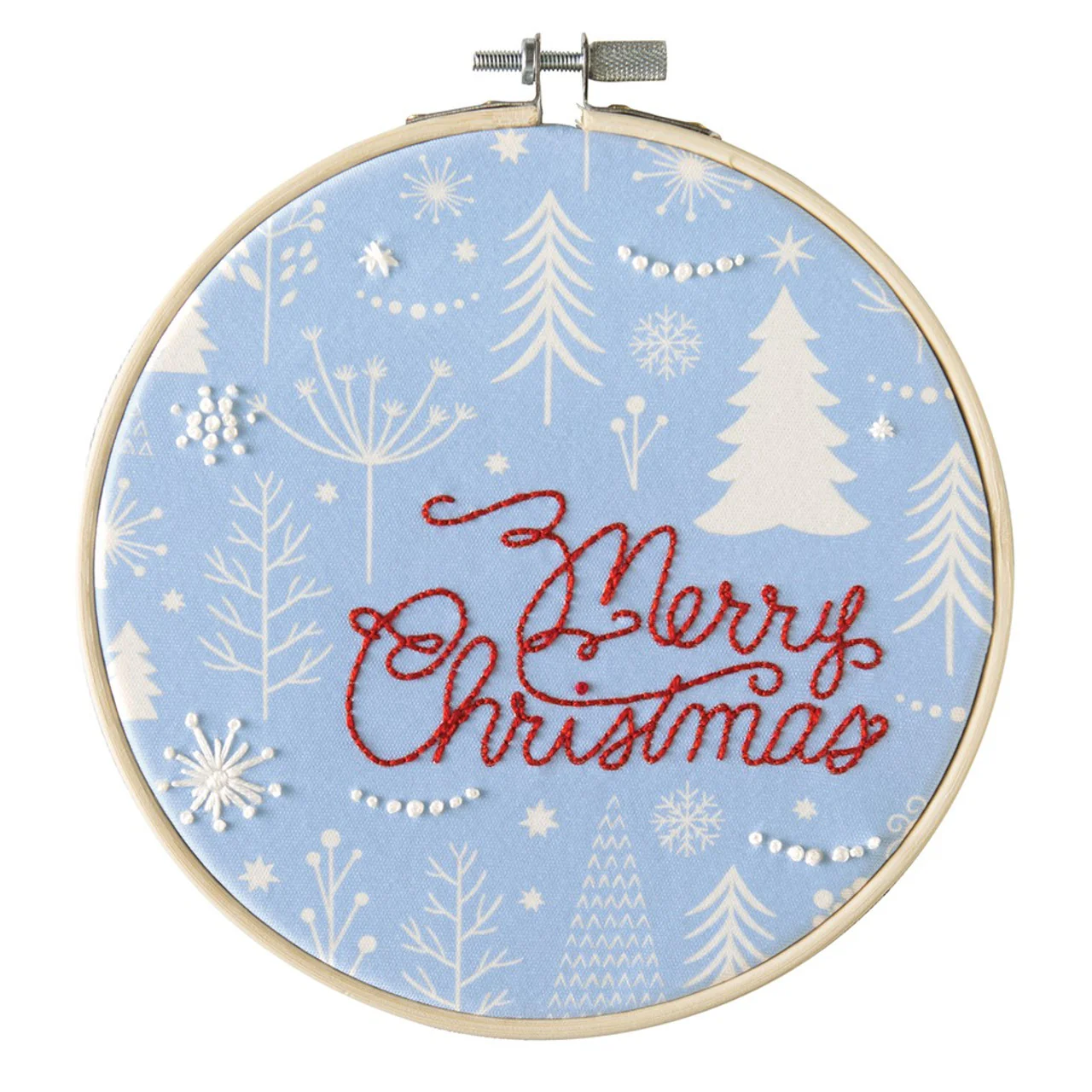 Merry Christmas 6" Embroidery Kit - Image 2