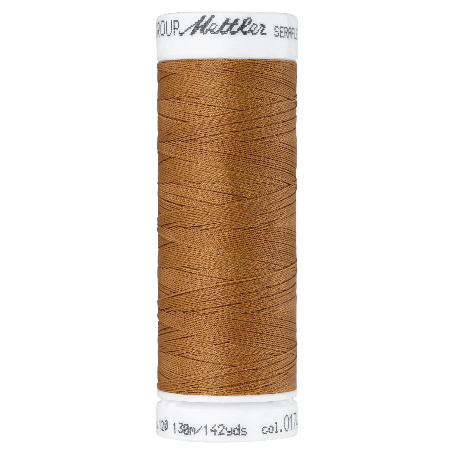 Mettler Seraflex Elastic Thread 50wt 130m/142yds 7840-0174 Ashley Gold