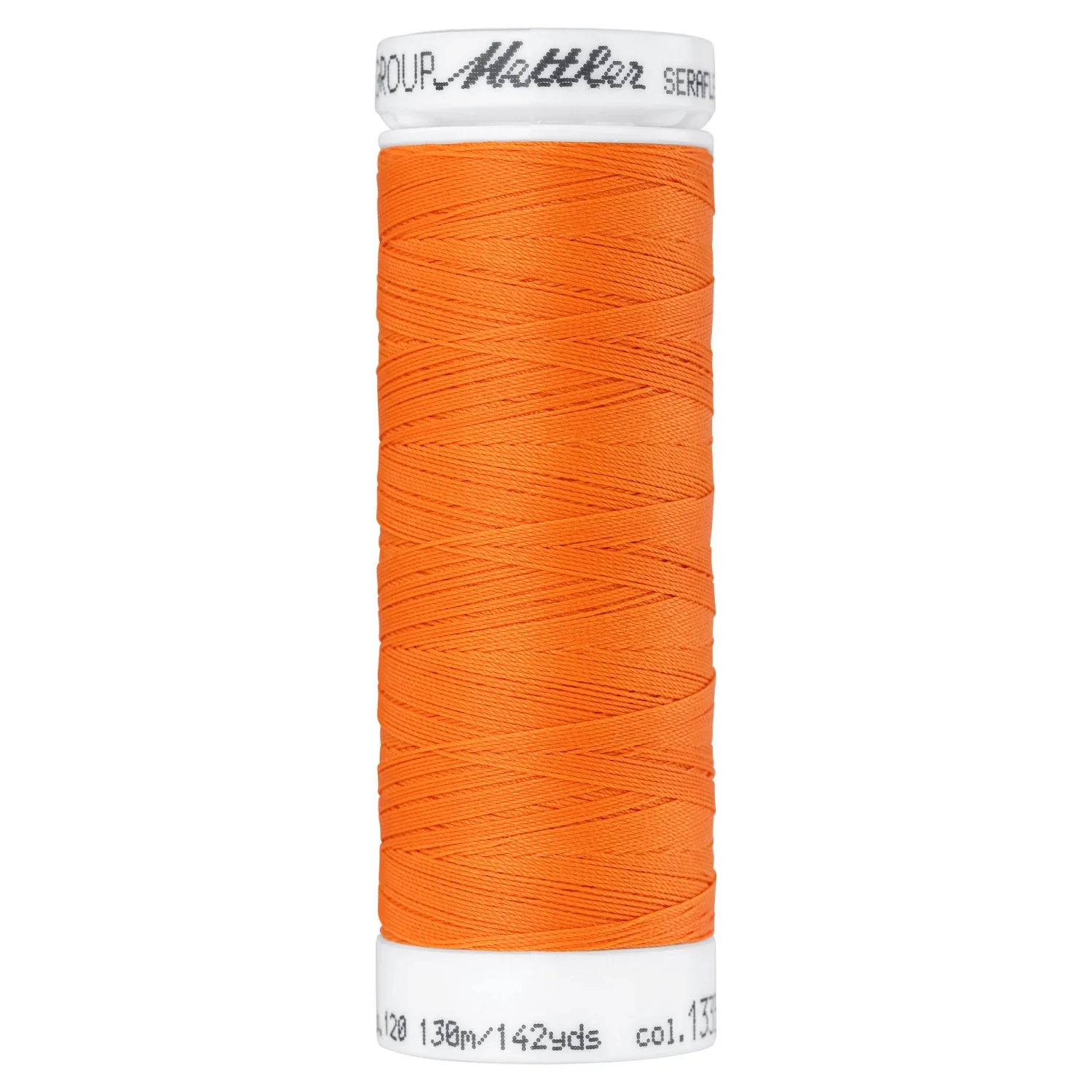 Mettler Seraflex Elastic Thread 50wt 130m/142yds 7840-1335 Tangerine