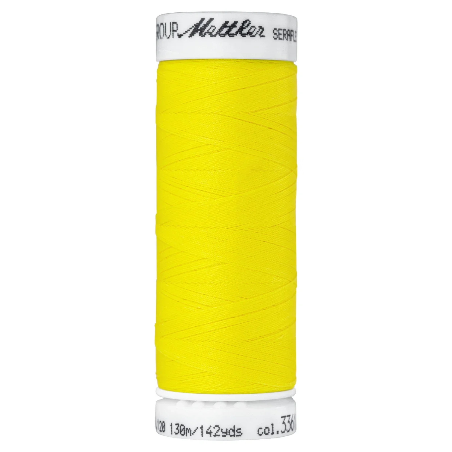 Mettler Seraflex Elastic Thread 50wt 130m/142yds 7840-3361 Lemon