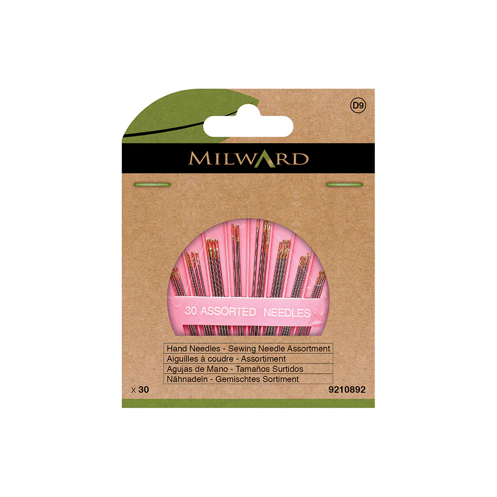 Milward Green Assorted Hand Sewing Needles