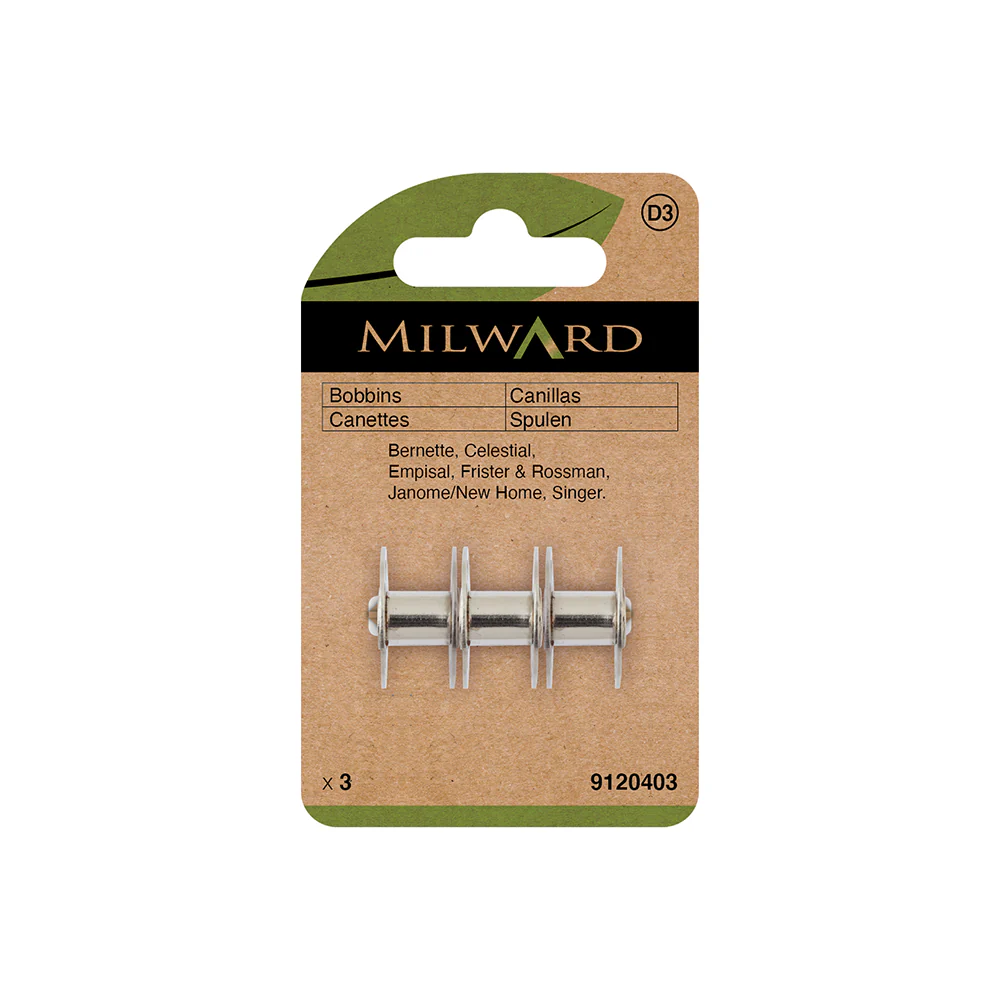 Milward Green Class 15 Bobbin - 3 piece