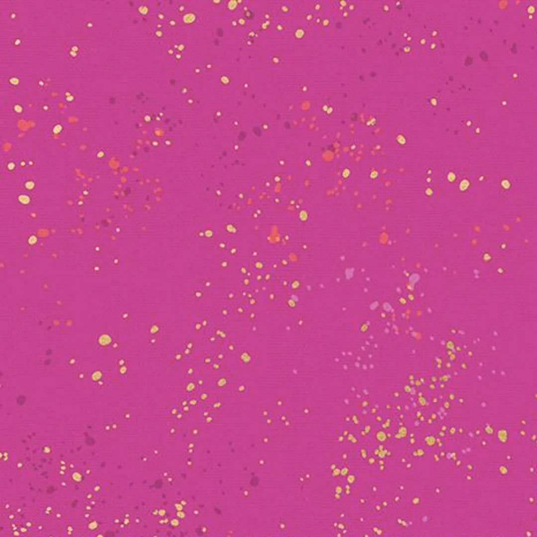 Ruby Star Society Speckled Canvas in Metallic Berry - Image 5