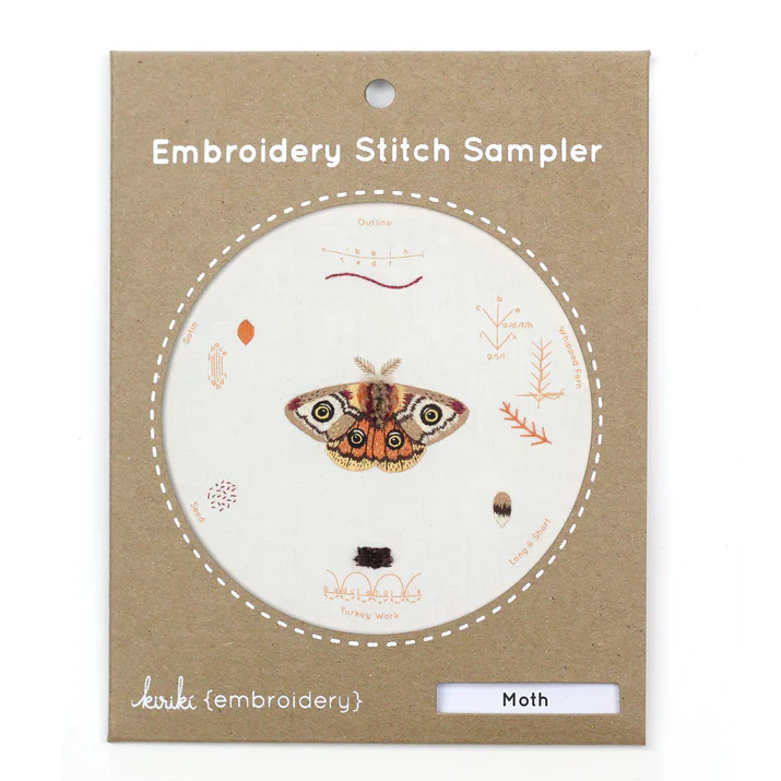 Moth Stitch Sampler
