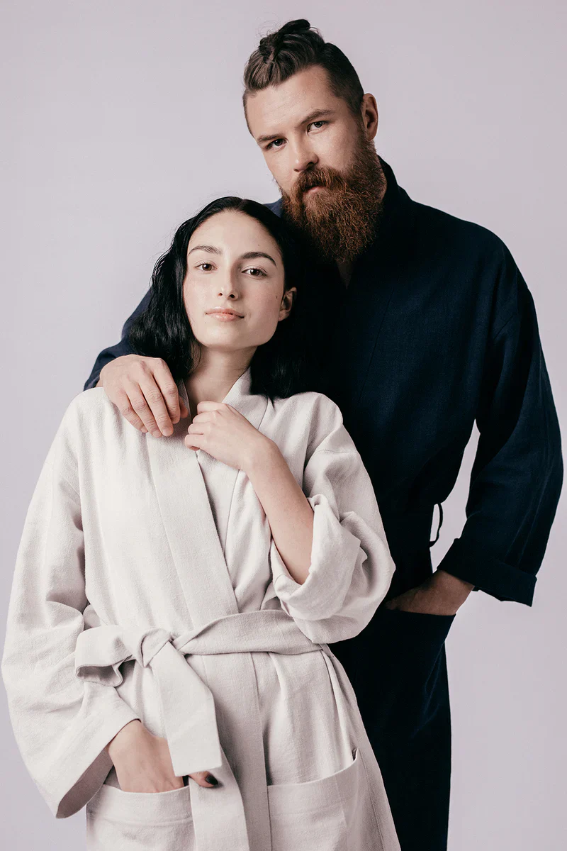Named Clothing Lahja Unisex Dressing Gown - Image 2