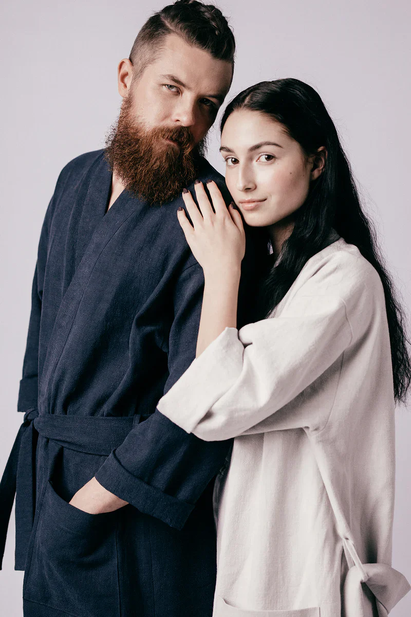 Named Clothing Lahja Unisex Dressing Gown - Image 3