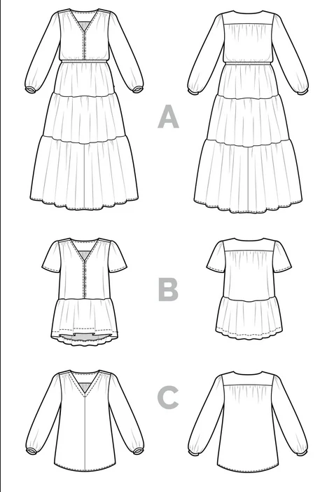 Closet Core Nicks Dress and Blouse 0-20 - Image 14