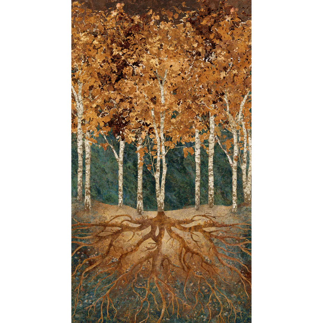 Northcott Rooted Quilt Panel