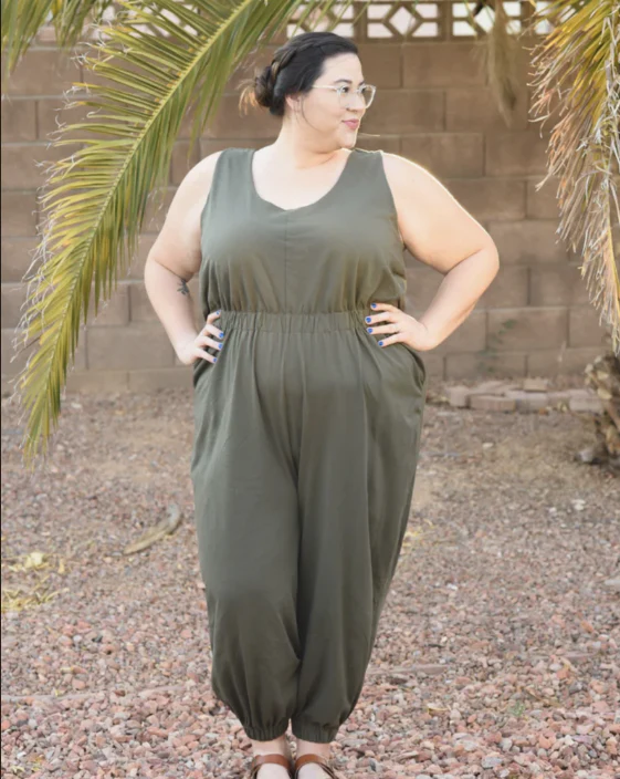True Bias Nova Jumpsuit 14-30 - Image 2