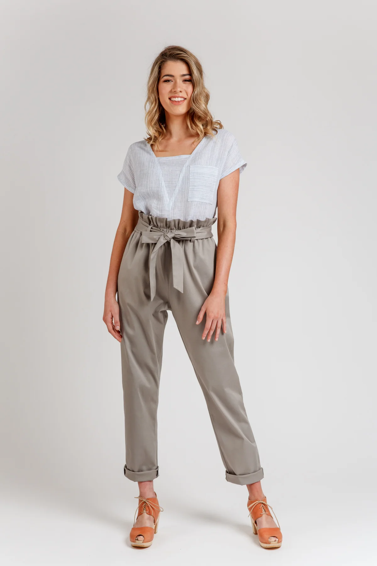 Megan Nielsen Olive Dress and Top 0-20 - Image 9