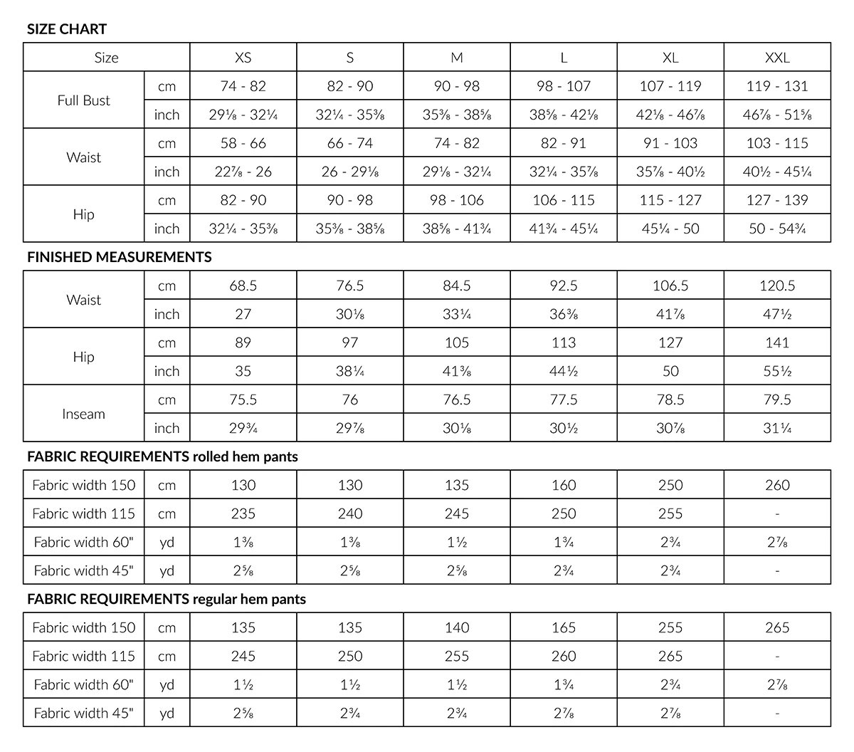 Named Clothing OLO cozy pants XS-XXL - PDF Pattern - Image 13