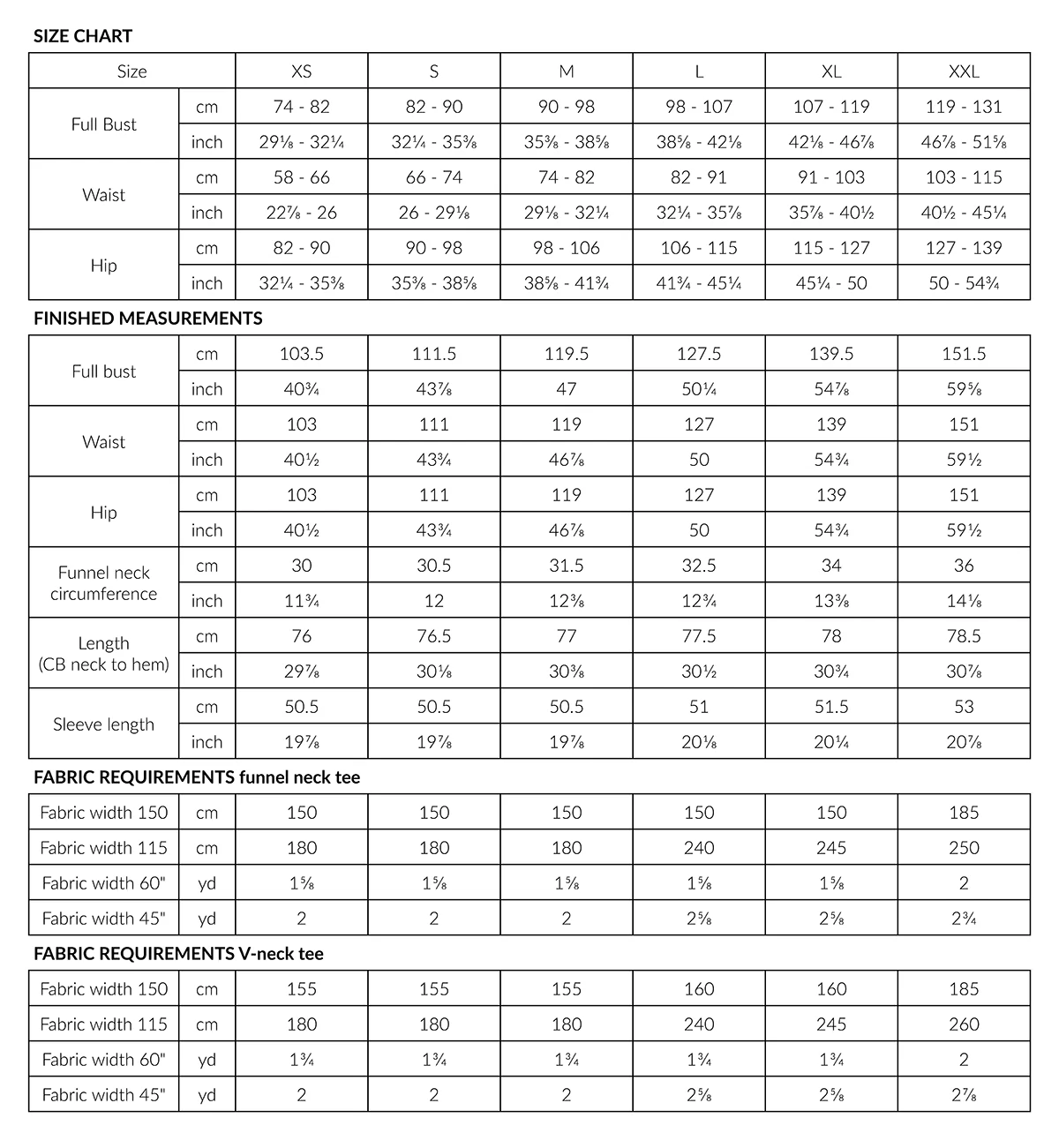 Named Clothing OLO funnel neck & V-neck tee XS-XXL - PDF Pattern - Image 12