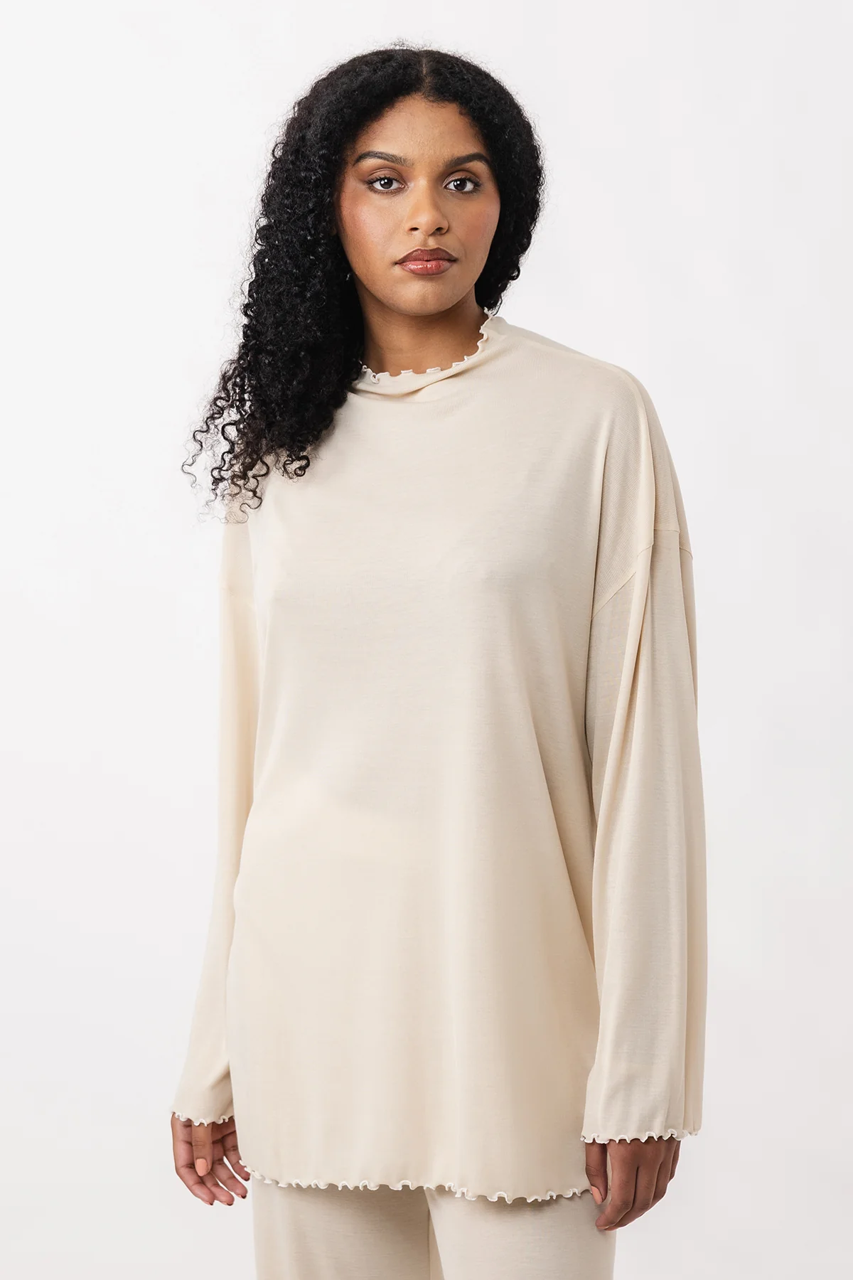 Named Clothing OLO funnel neck & V-neck tee XS-XXL - PDF Pattern - Image 3