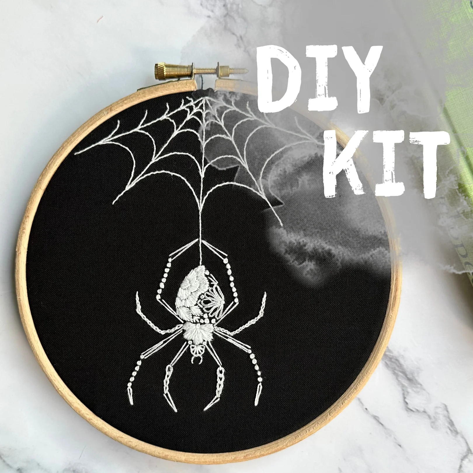 Orb Weaver Embroidery Kit - Image 2