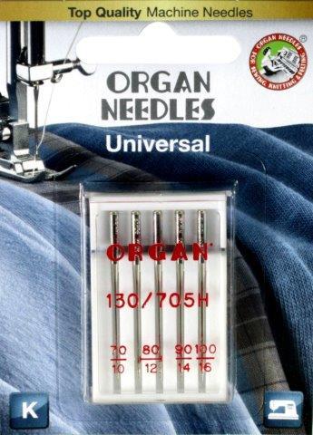 Organ Sewing Machine Needles: Universal Assorted 5 Pack