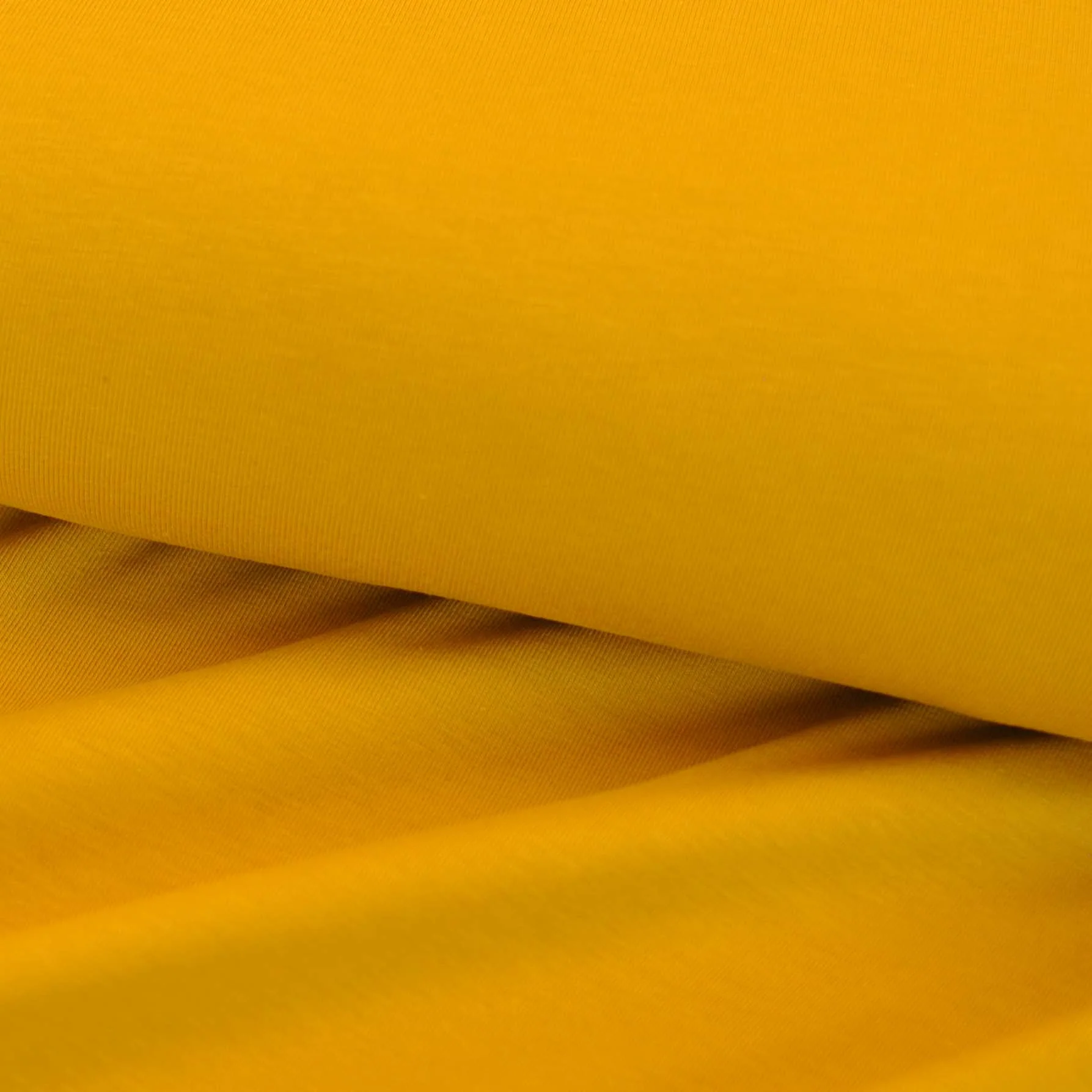 Organic Cotton Jersey in Mustard - Image 2