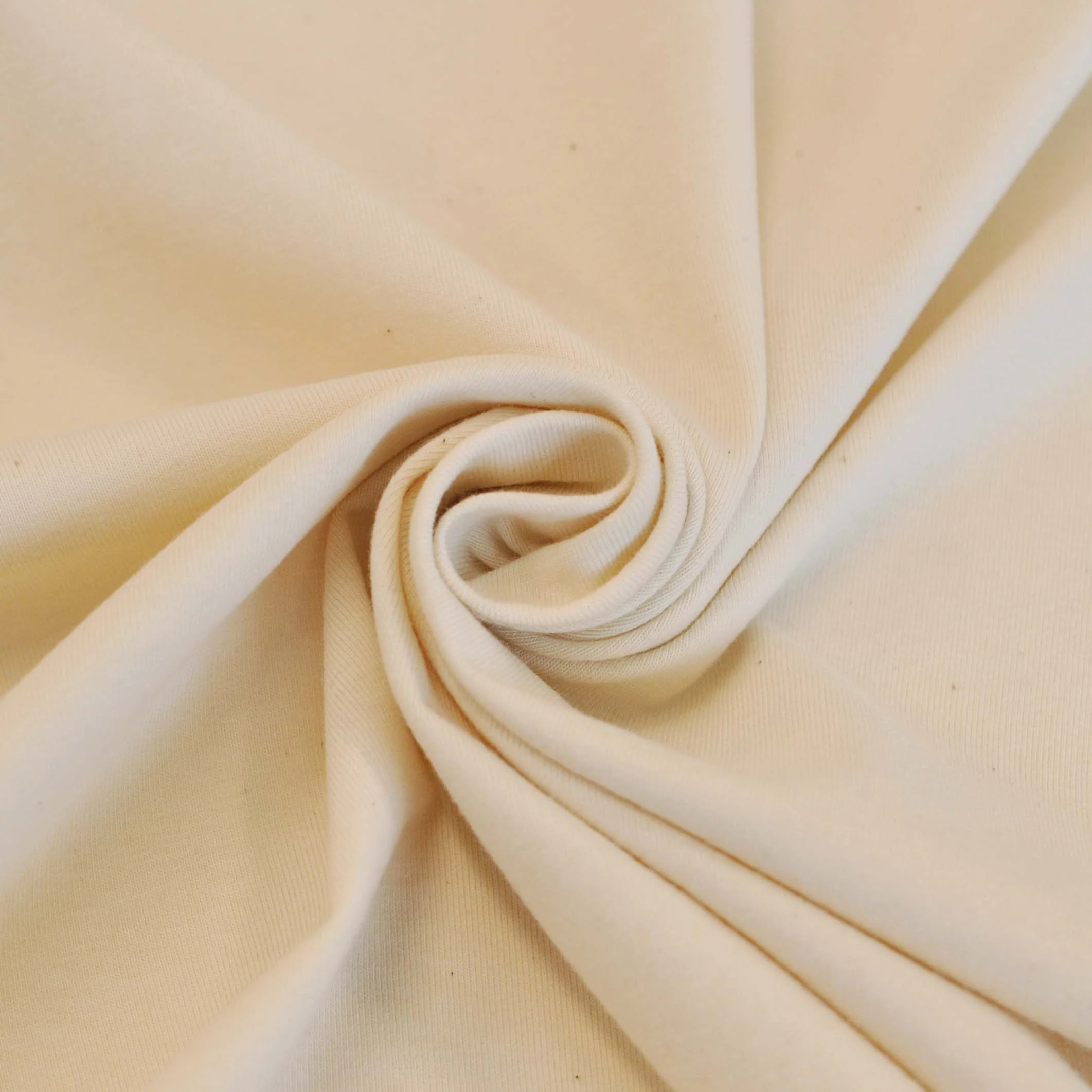Organic Cotton Jersey in Natural - Image 3