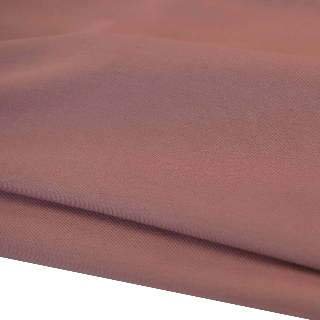 Organic Cotton Jersey in Old Purple