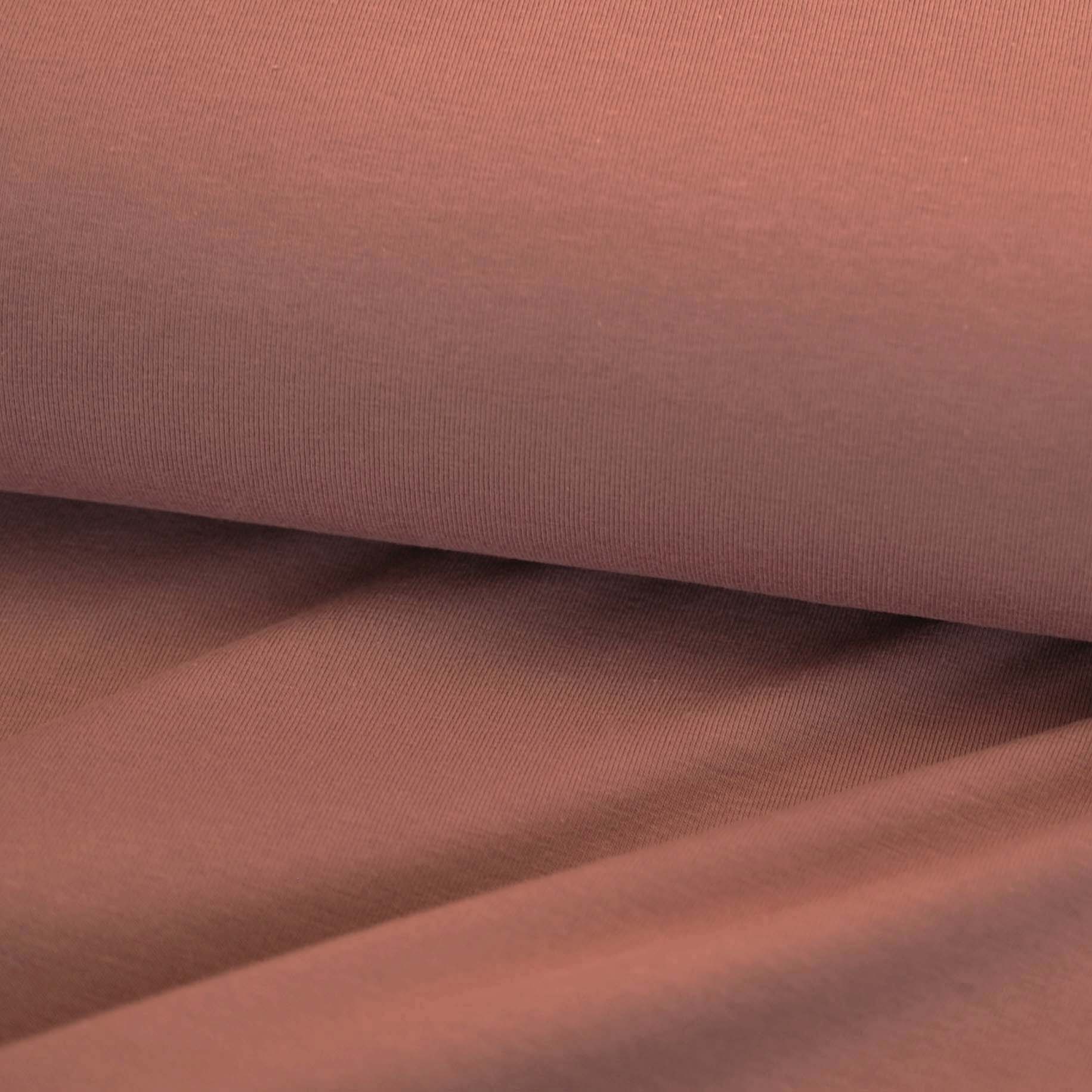 Organic Cotton Jersey in Old Purple - Image 2