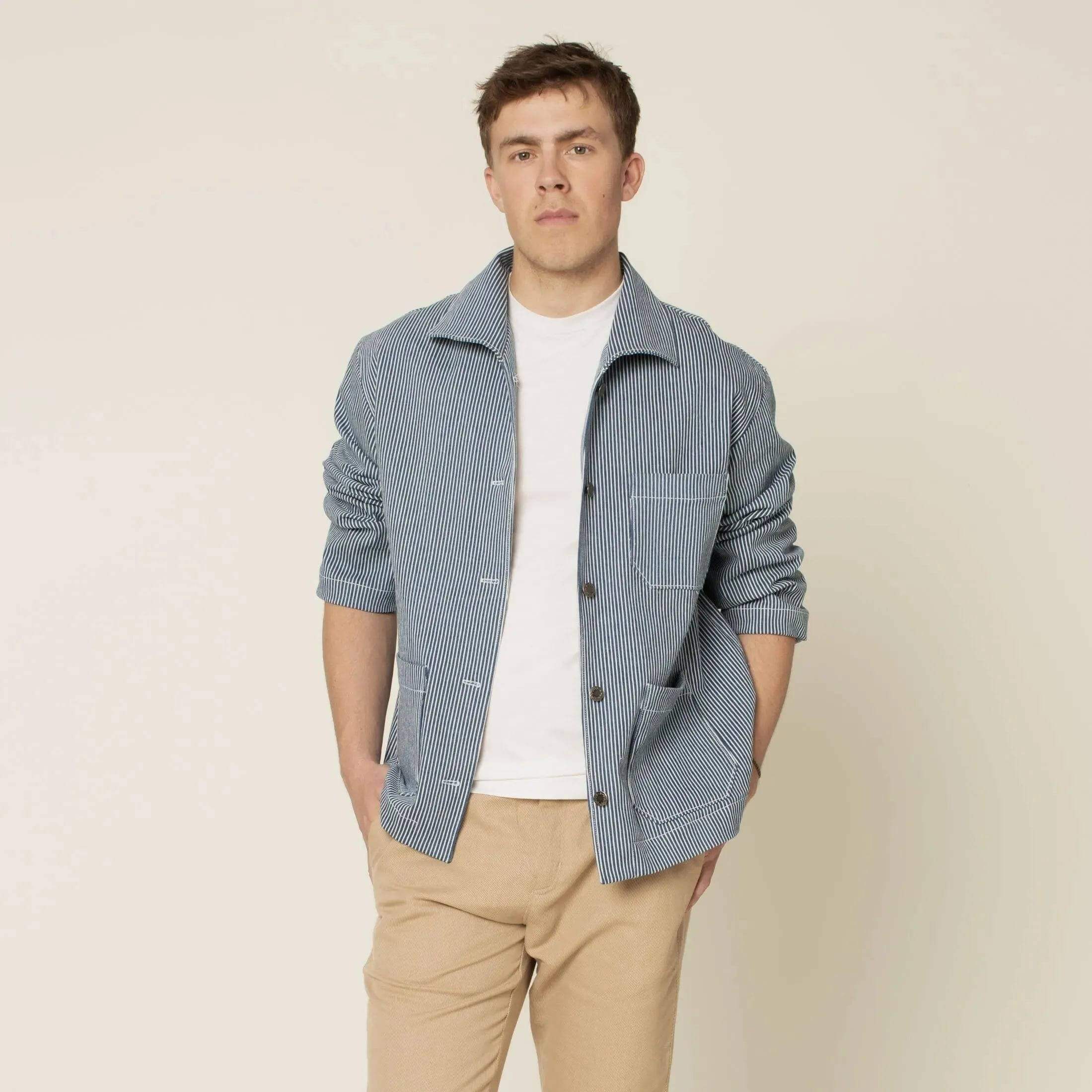 Wardrobe By Me Painter Jacket Sewing Pattern - Unisex 2XS-4XL - PDF Pattern - Image 3