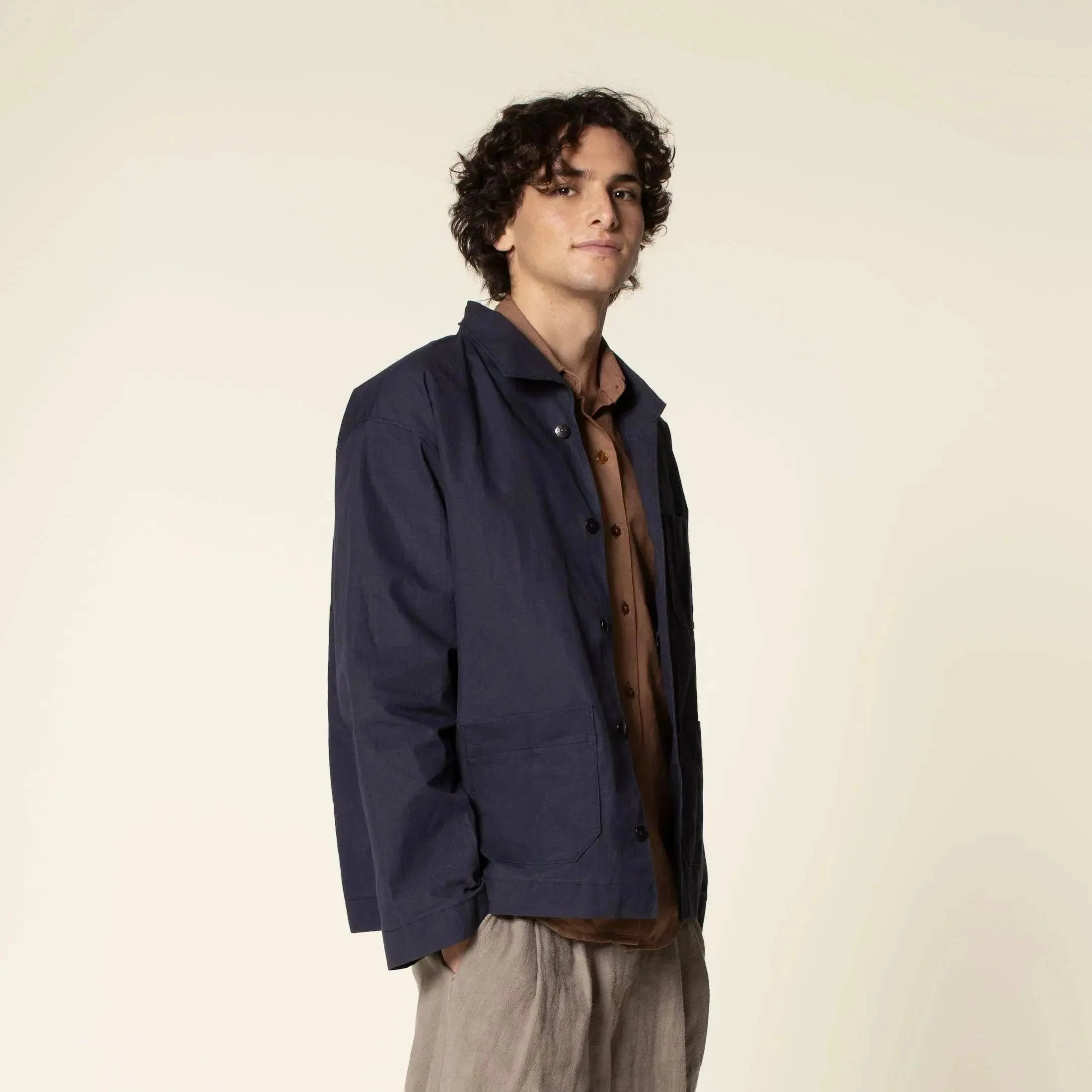 Wardrobe By Me Painter Jacket Sewing Pattern - Unisex 2XS-4XL - PDF Pattern - Image 5