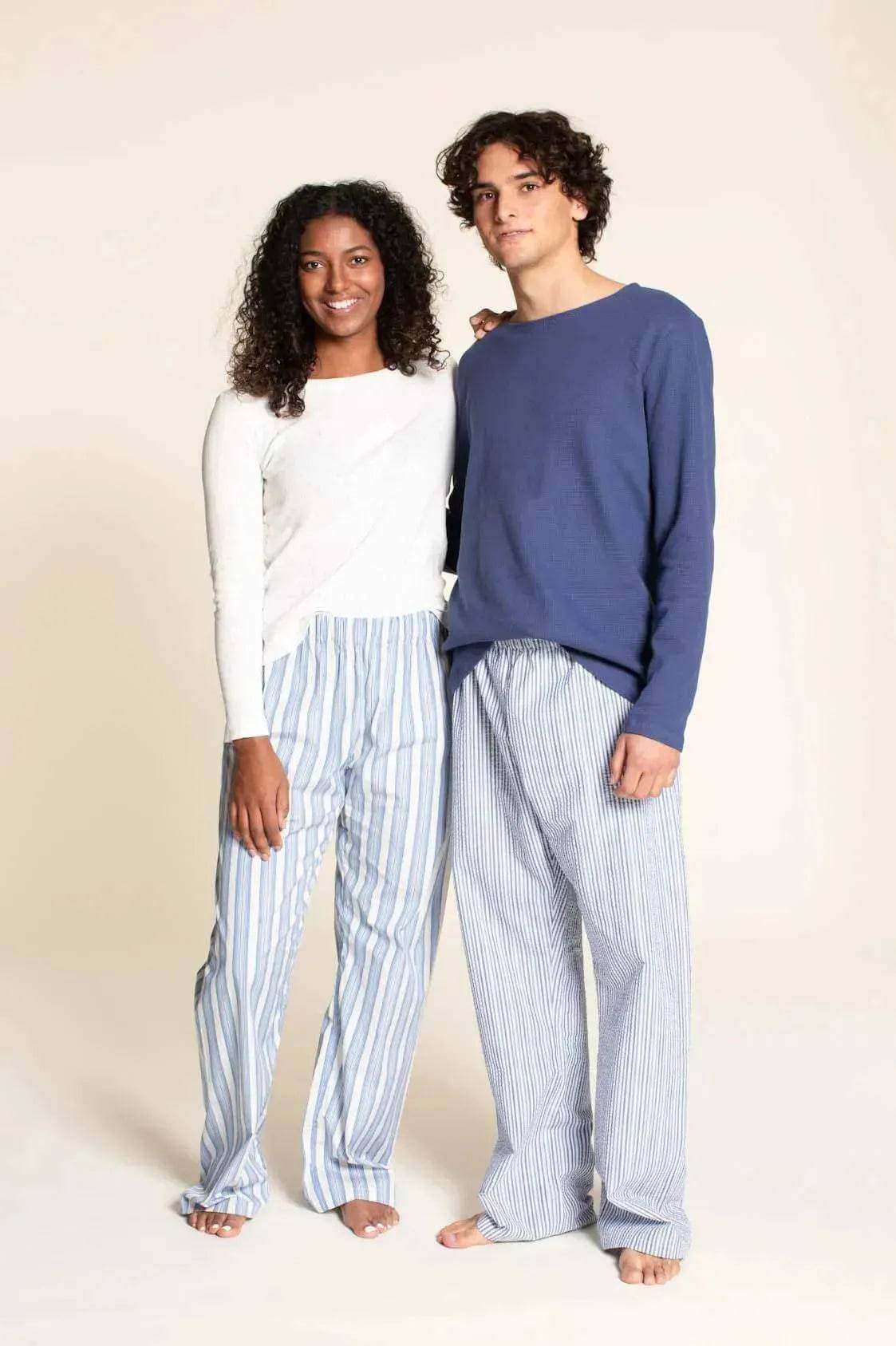 Wardrobe By Me Unisex Pajama Pants - Waist 38-54 Inches - PDF Pattern