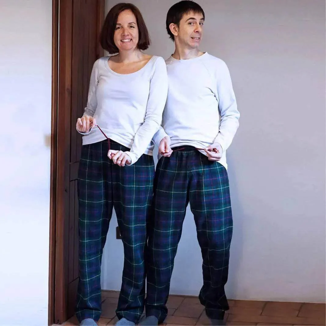 Wardrobe By Me Unisex Pajama Pants - Waist 38-54 Inches - PDF Pattern - Image 5