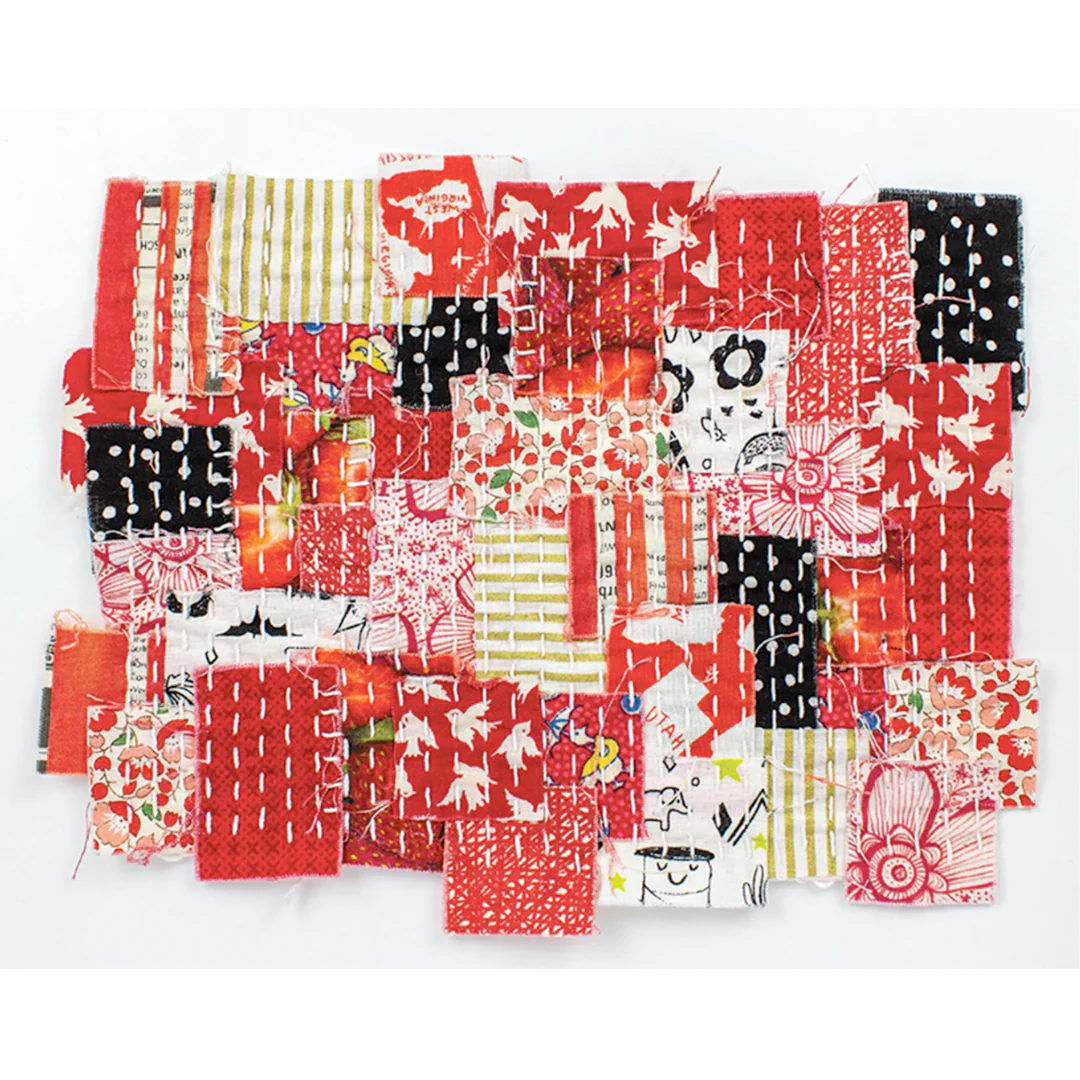 Patchwork Sashiko: Transform Your Scraps; 14 Slow-Stitched Projects - Image 2