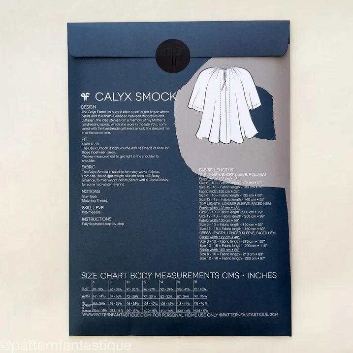 Pattern Fantastique Calyx Smock Pattern - Image 10