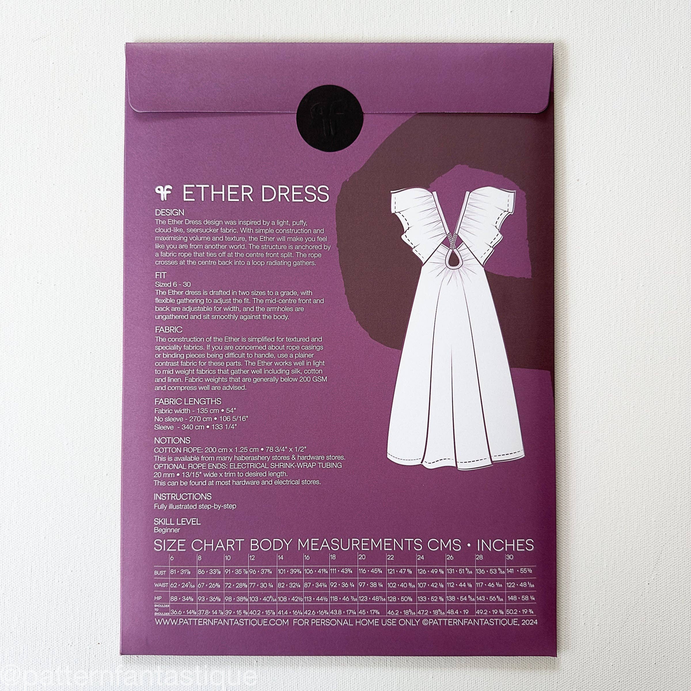 Pattern Fantastique Ether Dress Pattern - Image 9