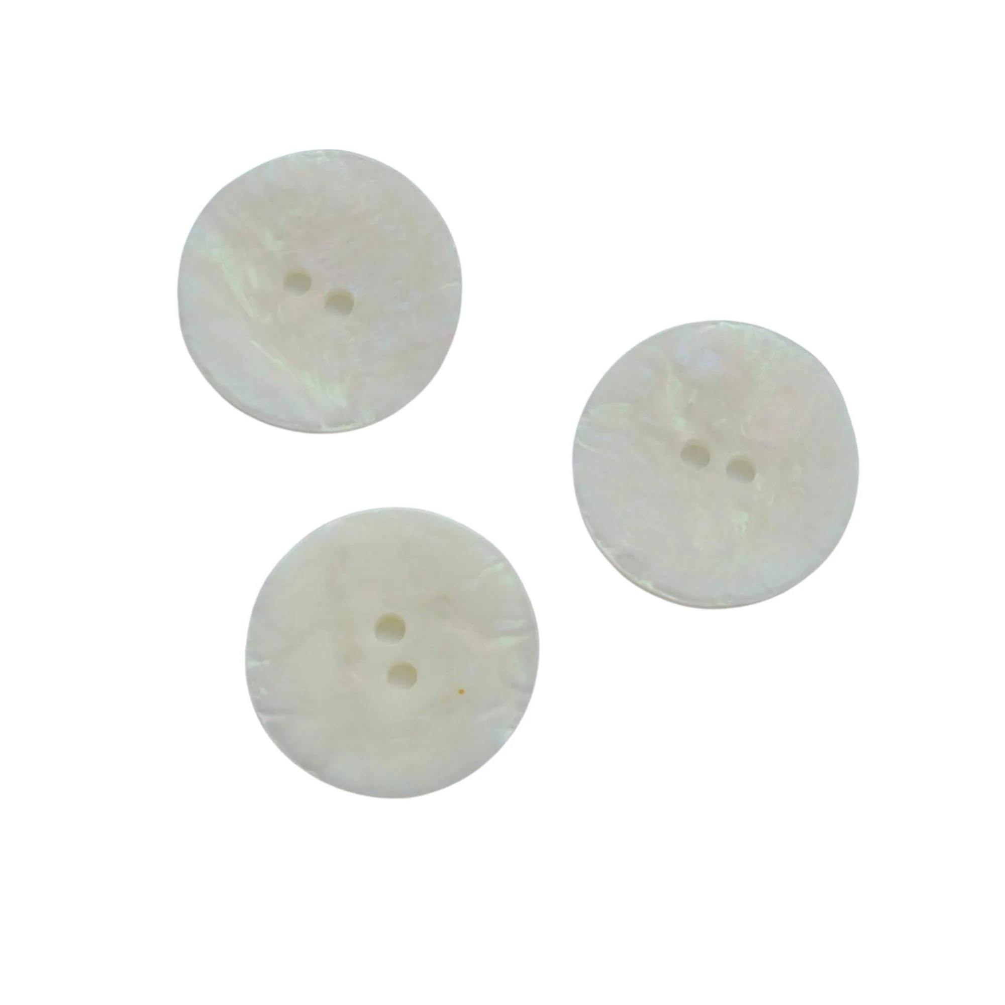 Pearl Effect 23mm 2-Hole Buttons - Assorted Colours - Image 2