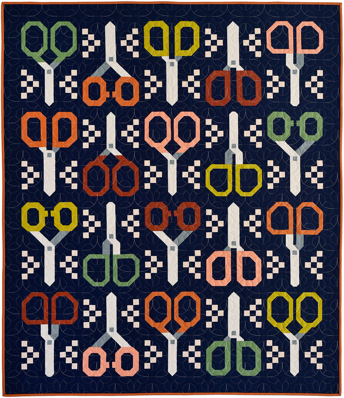 Pen & Paper Patterns Stay Sharp Quilt Pattern
