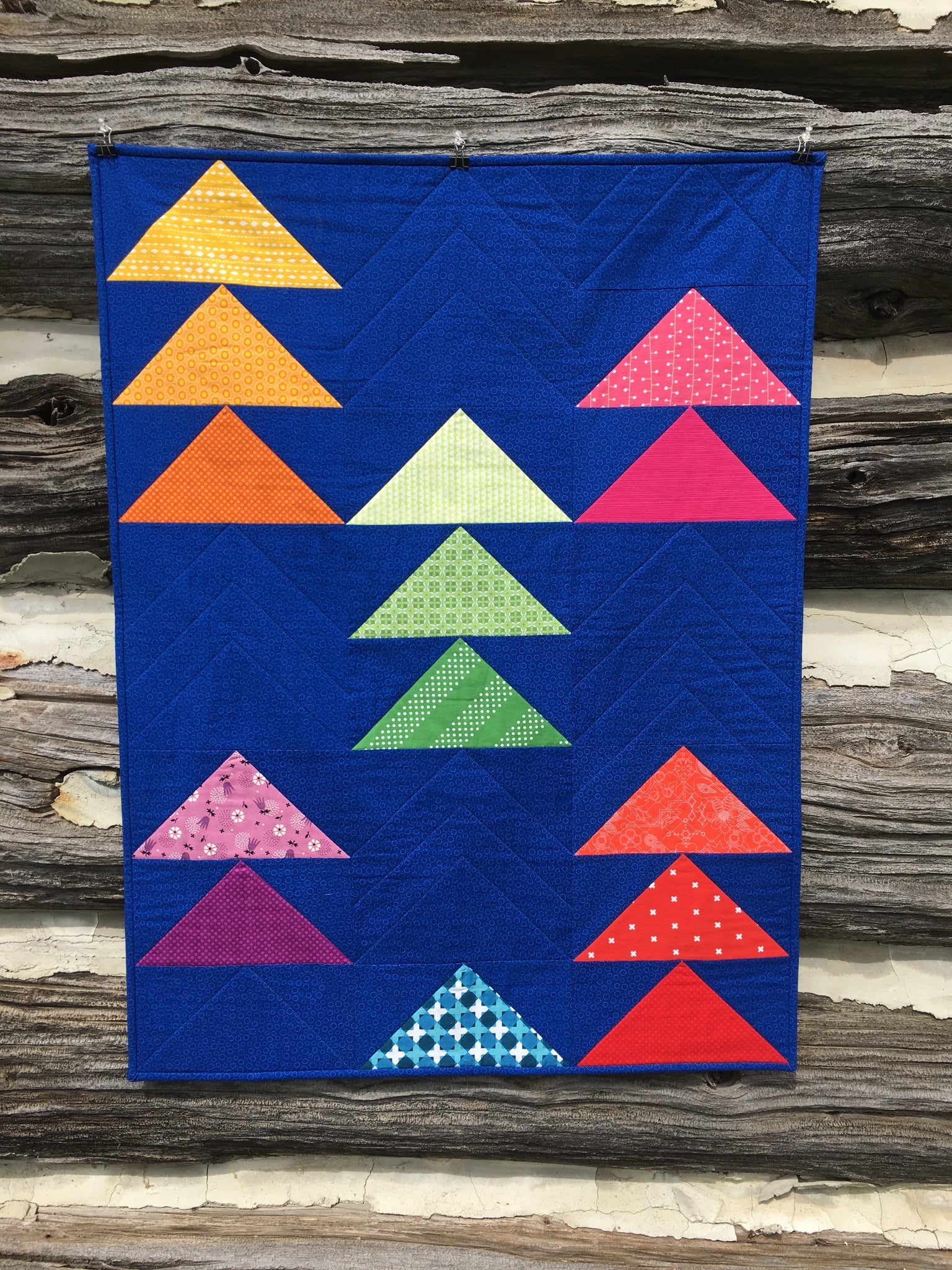 Penny Spool Quilts Flocks of Colour Quilt Pattern - Image 4