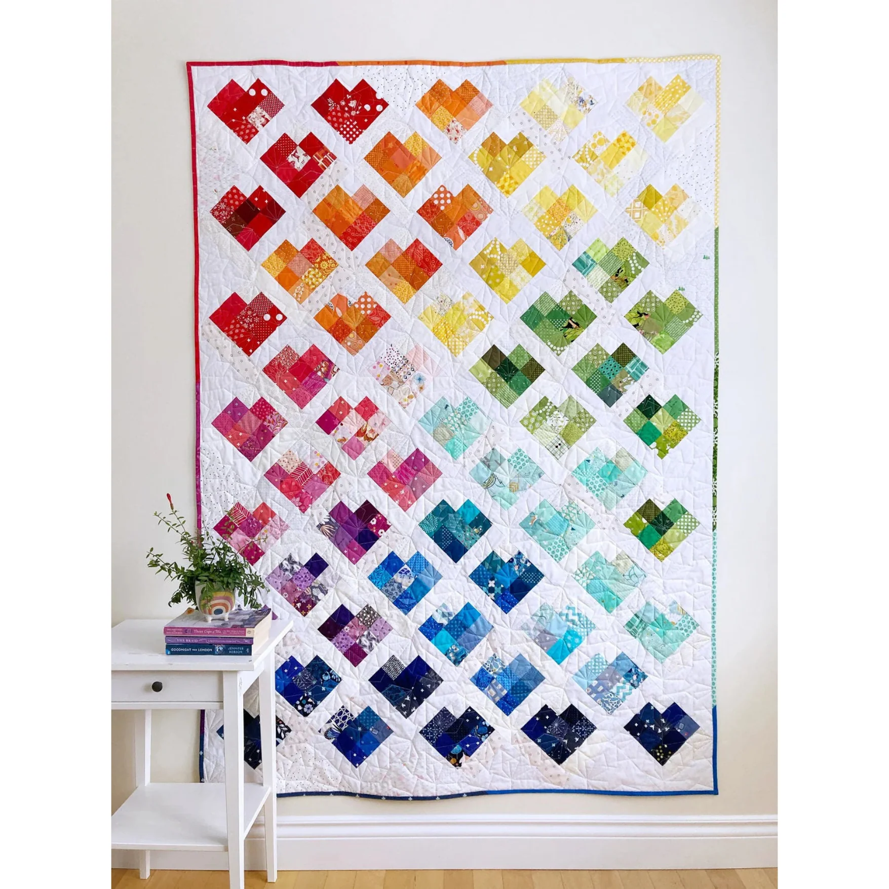 Penny Spool Quilts Scrappy Love Quilt Pattern