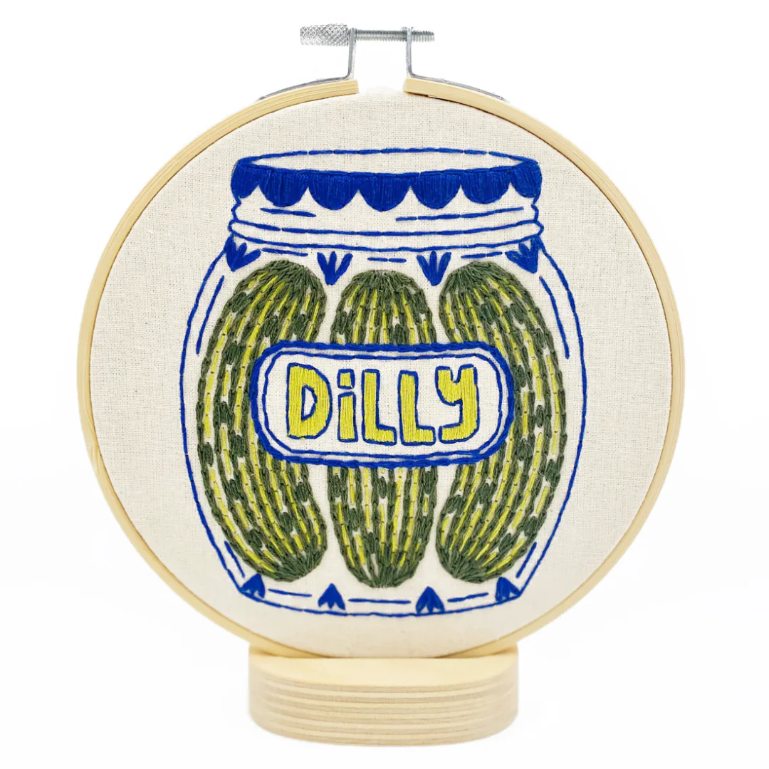 Pickles Embroidery Kit