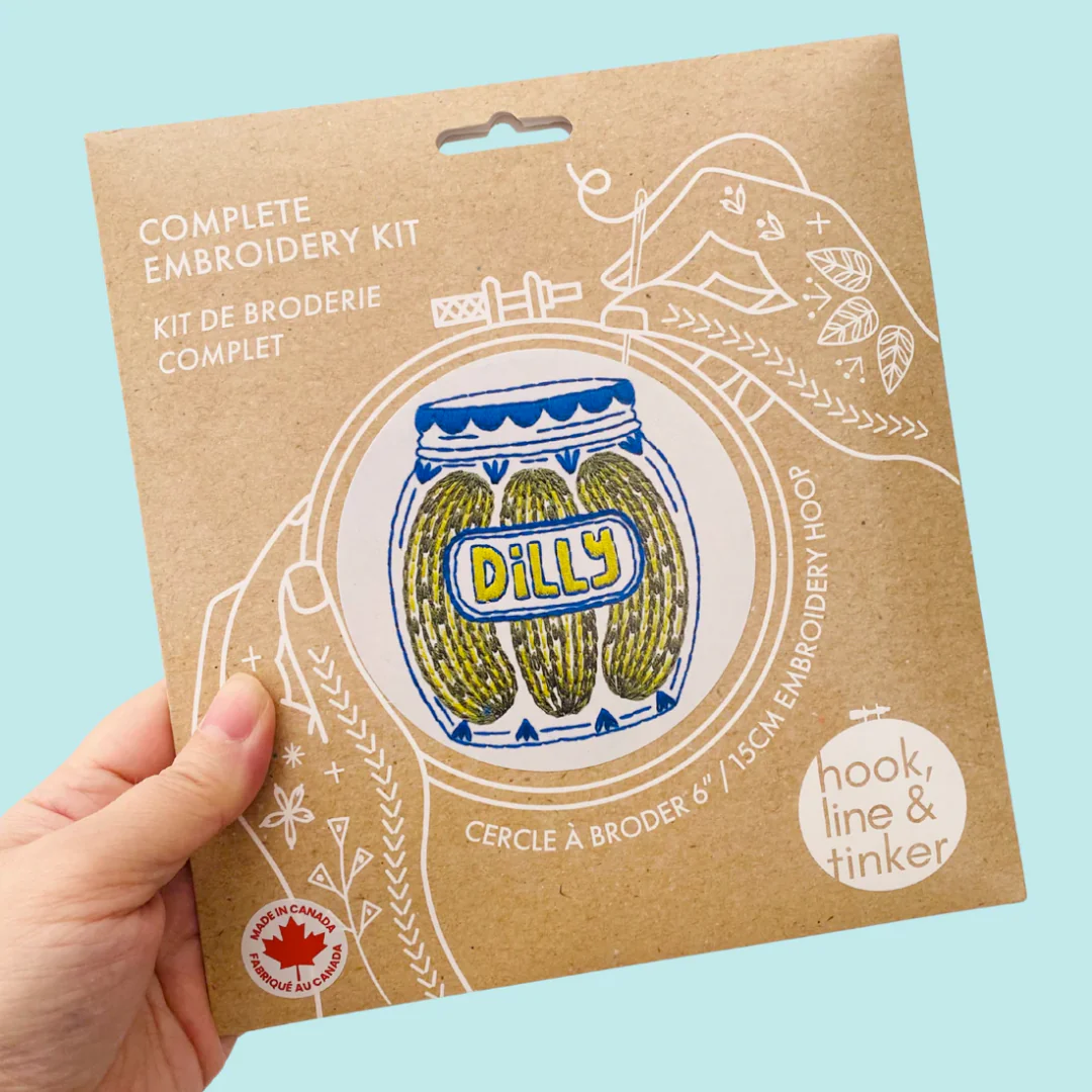 Pickles Embroidery Kit - Image 2