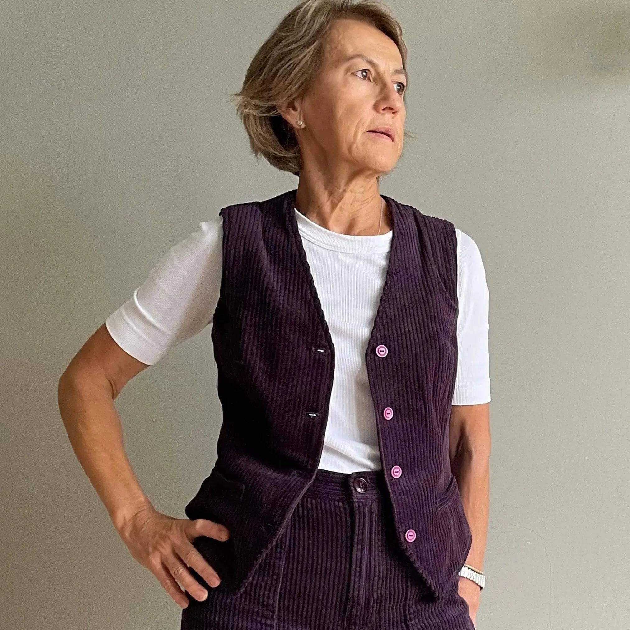 Wardrobe By Me Pika Vest - US  0-24 - PDF Pattern - Image 16