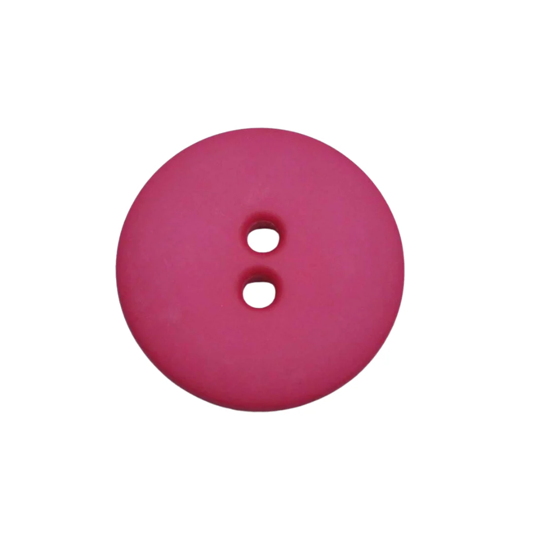 Plain Matte 20mm 2-Hole Buttons - Assorted Colours - Image 12