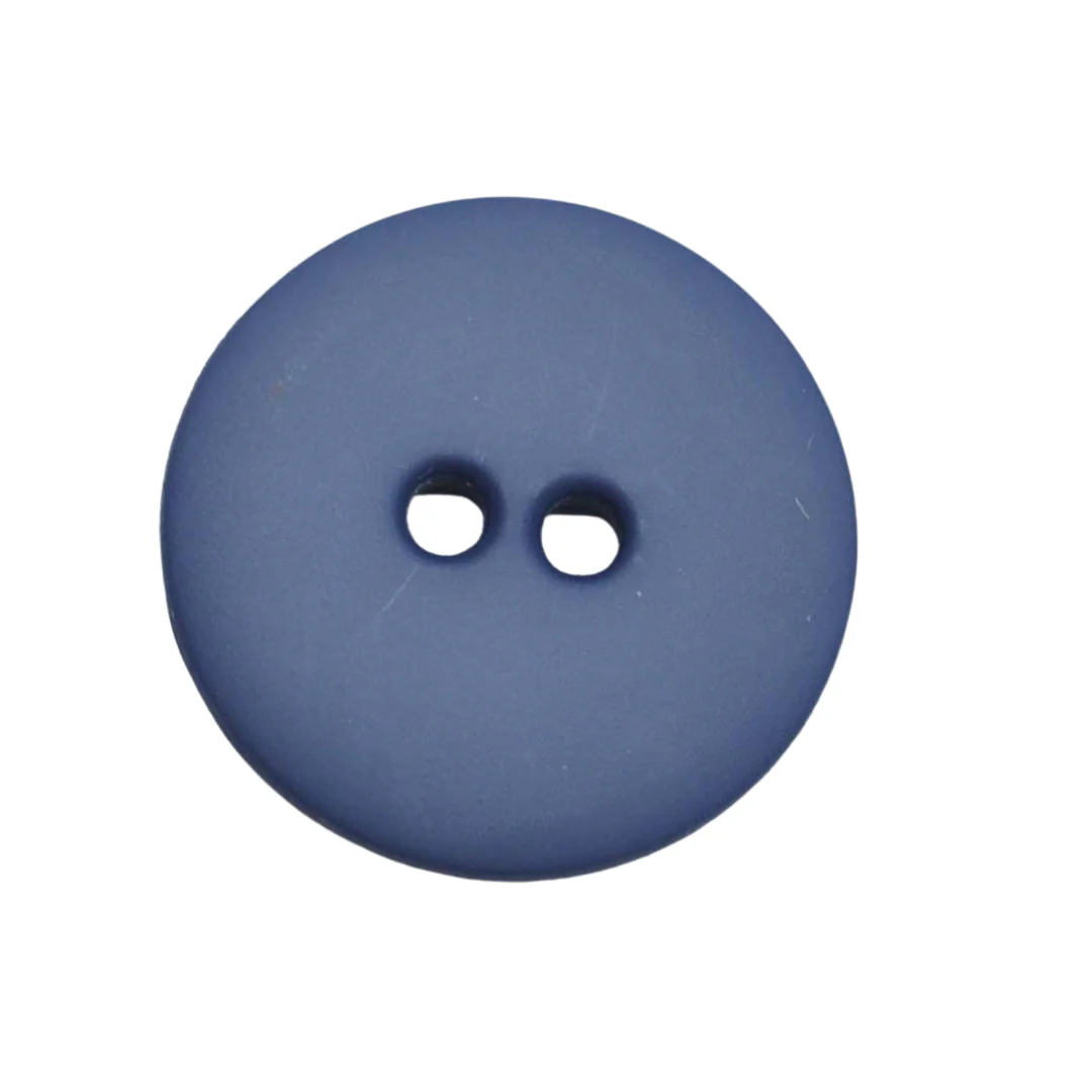 Plain Matte 20mm 2-Hole Buttons - Assorted Colours - Image 16