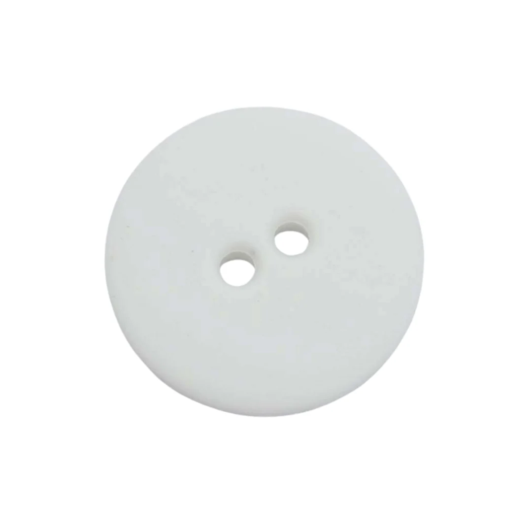 Plain Matte 20mm 2-Hole Buttons - Assorted Colours - Image 3