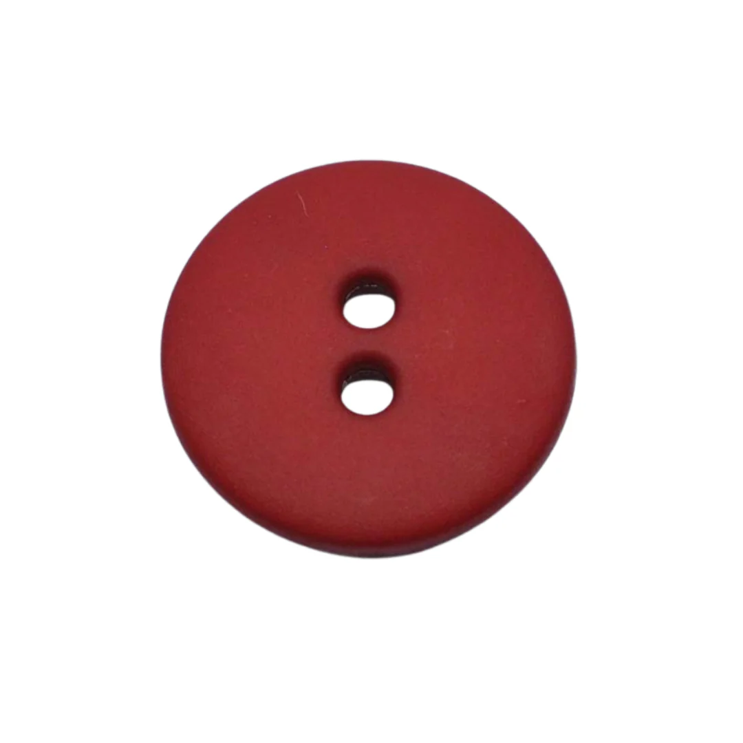 Plain Matte 20mm 2-Hole Buttons - Assorted Colours - Image 9