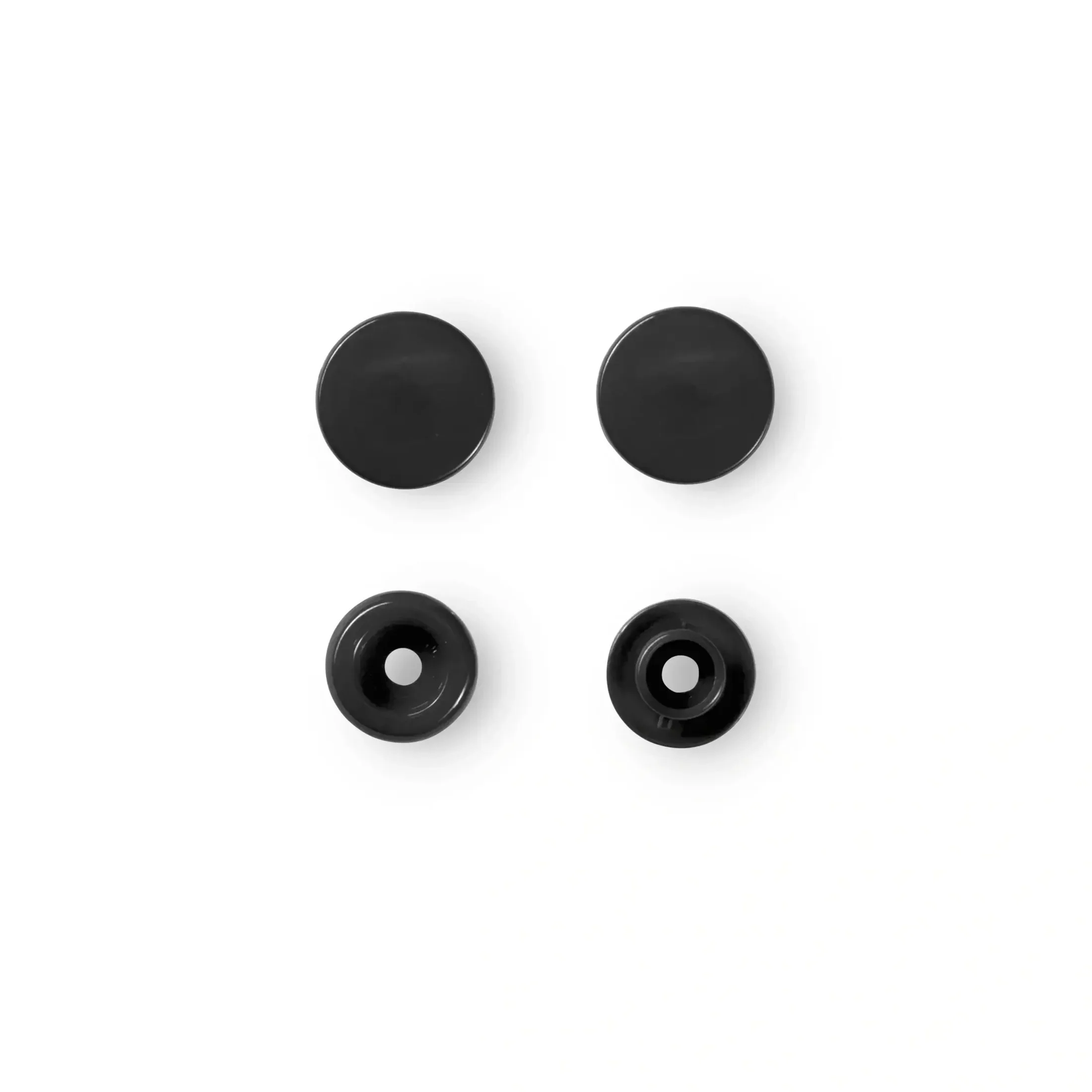 Prym Colour Snap Fasteners 12.4mm in Black - Image 2
